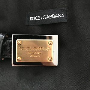 Authentic Dolce & Gabbana Black Belt